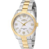 Elegante Bi-Color Gliederkette-Uhr