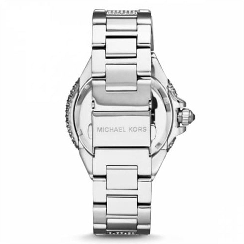 Kristallbesetzte Glitz-Armbanduhr