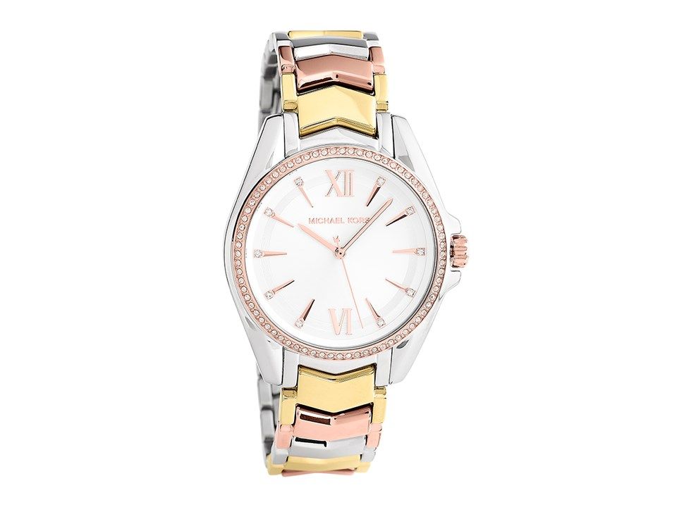 Whitney Dreifarbige Armbanduhr mit Kristallen