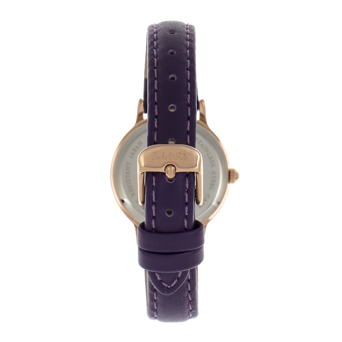 Elegante Armbanduhr mit Strukturzifferblatt