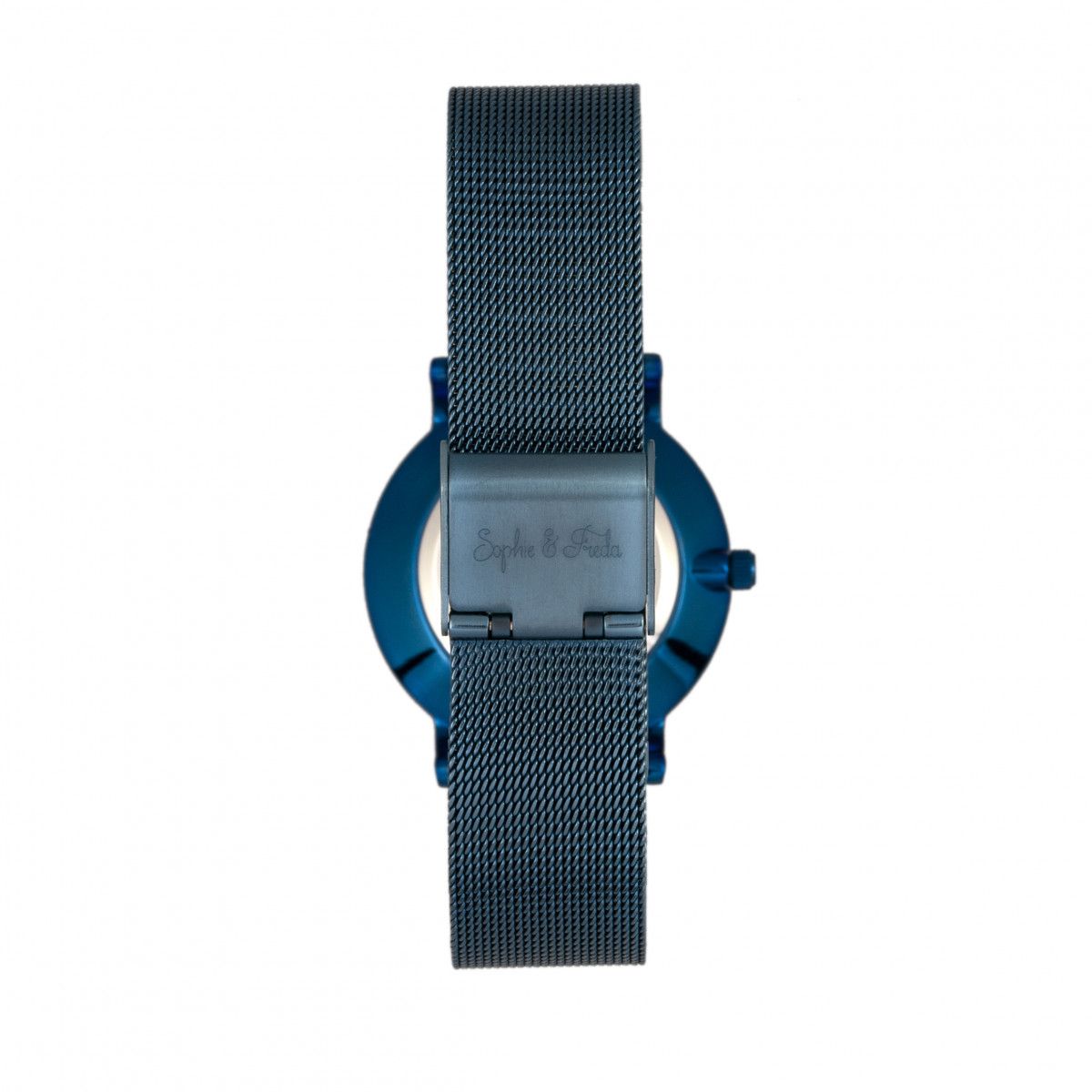 Elegante Armbanduhr mit Kristallbesatz