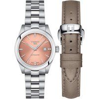 Elegante Automatikuhr mit Diamanten