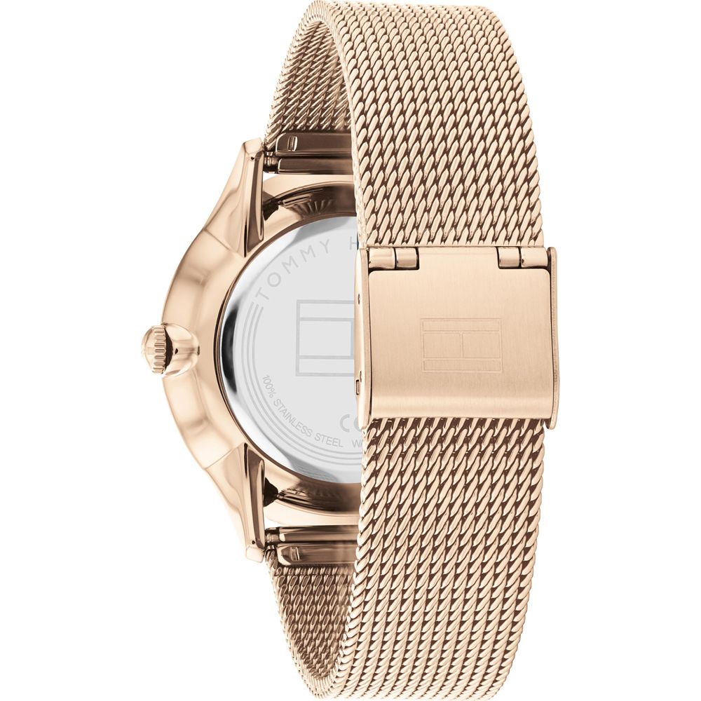 Elegante Multifunktionsuhr mit Mesh-Armband