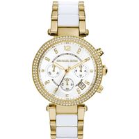 Eleganter Chronograph mit Kristallbesatz