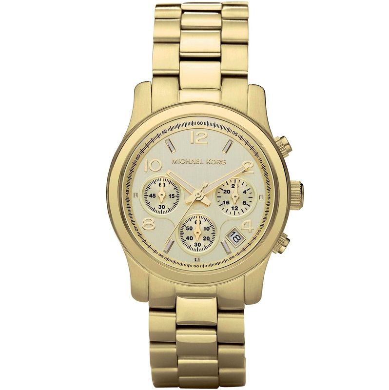 Markanter Chronograph mit Gliederarmband