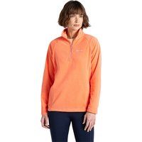 Microfleece-Pullover mit halbem Reißverschluss