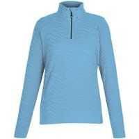 Strukturierter Midlayer mit Halbreißverschluss