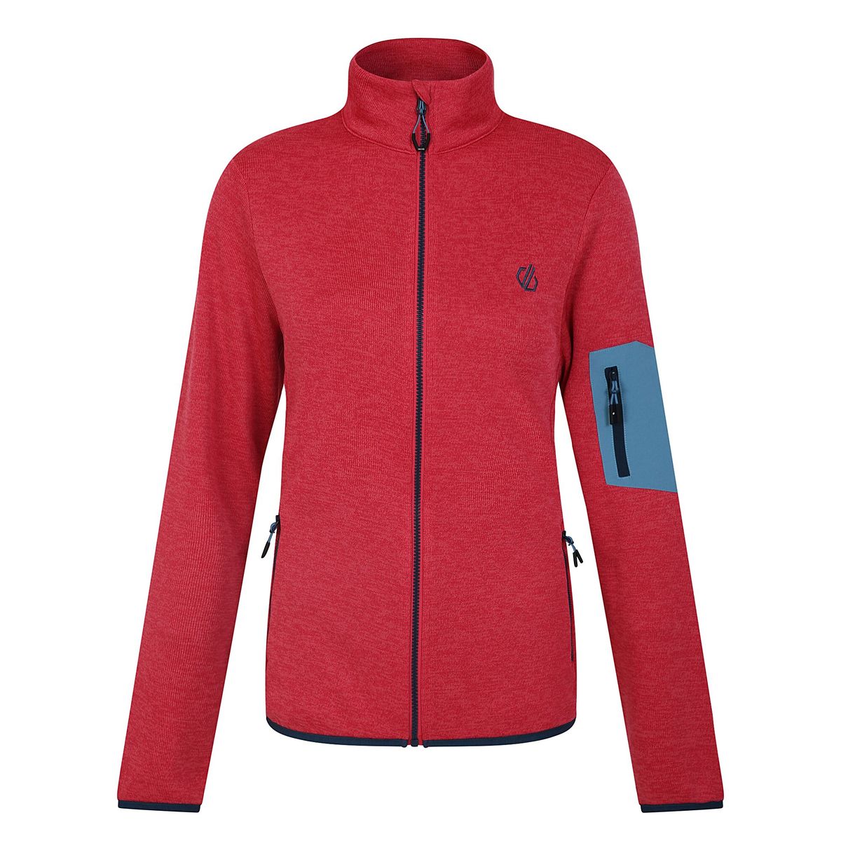Funktionale Fleecejacke mit Reißverschluss