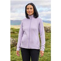 Leichte Microfleece-Jacke mit Reißverschluss