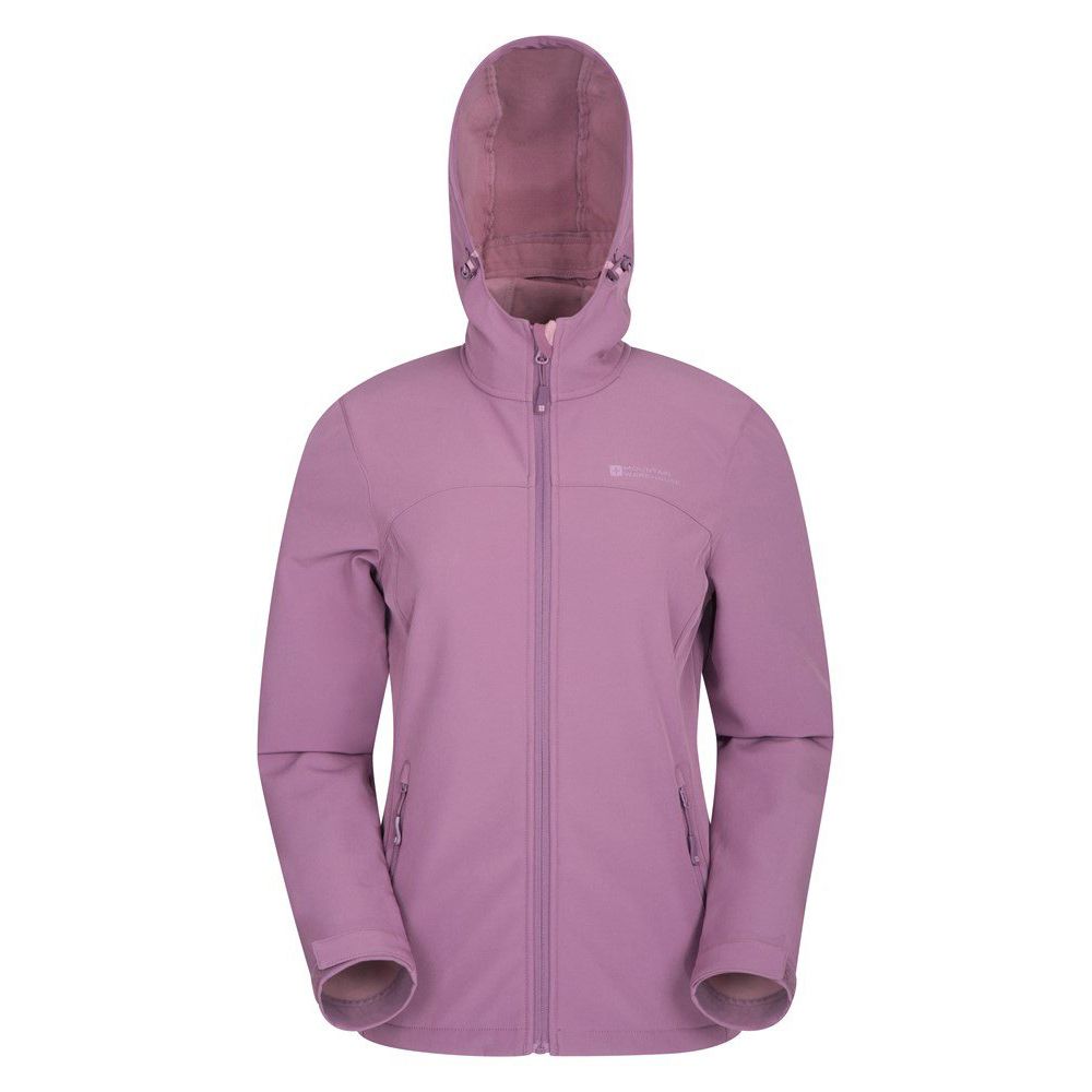 Atmungsaktive Softshell-Jacke mit Kapuze
