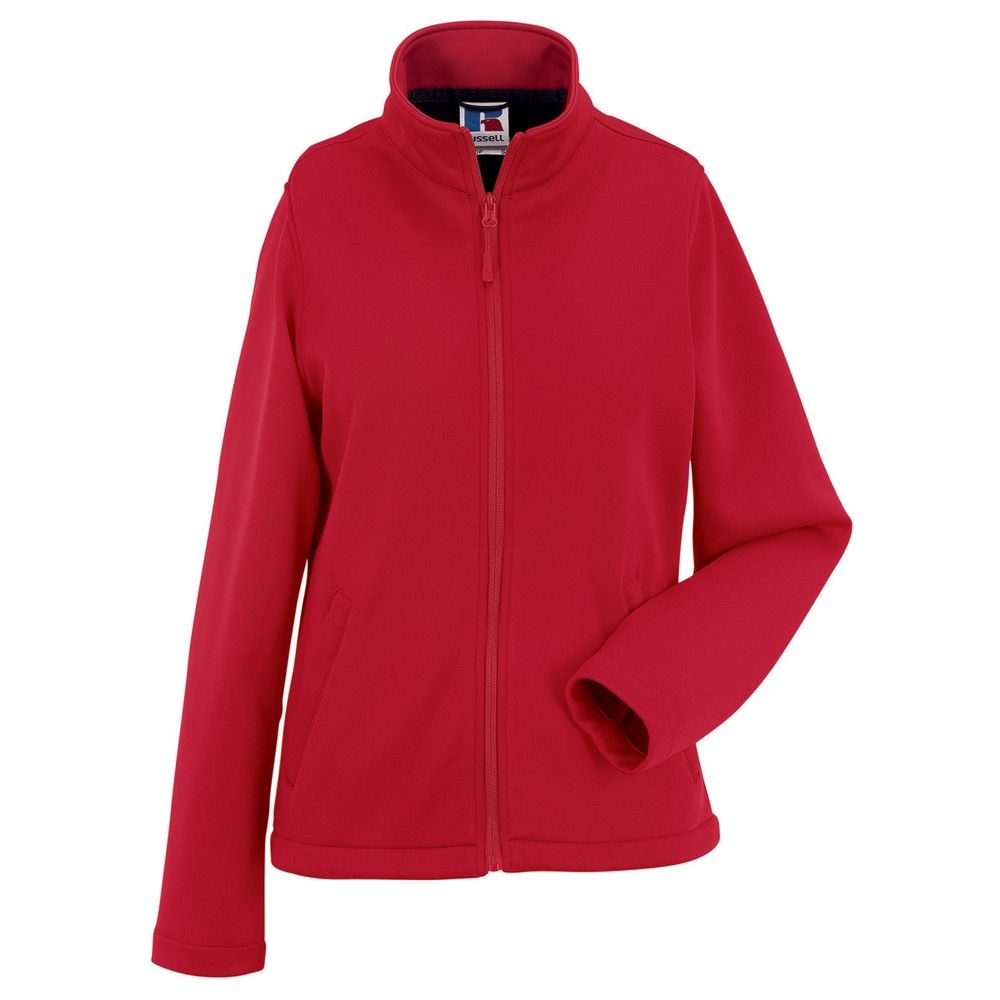 Funktionale Softshelljacke mit Microfleece