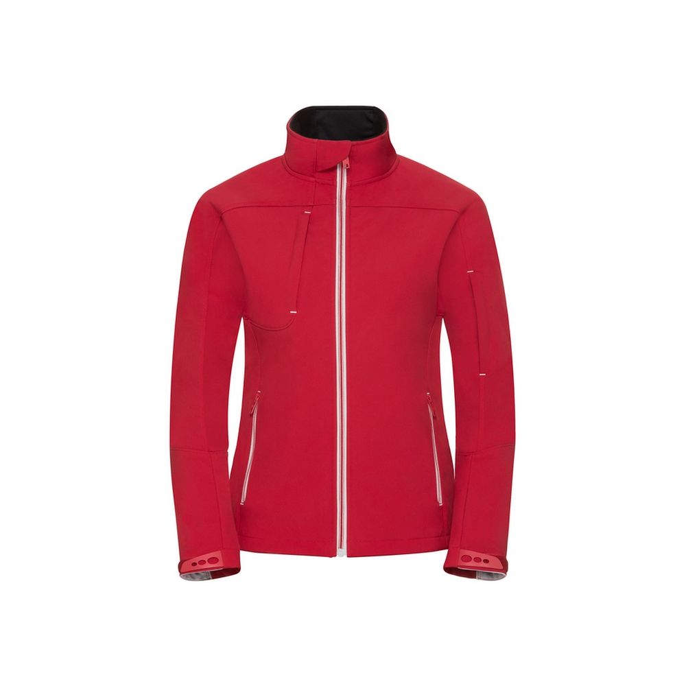 Performance-Softshelljacke mit Stehkragen