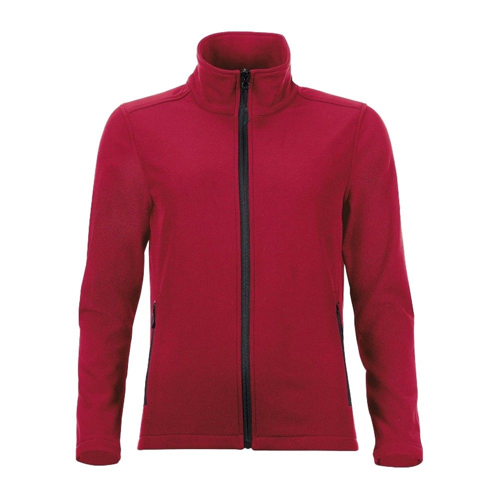 Funktionale Softshell-Jacke mit Stehkragen