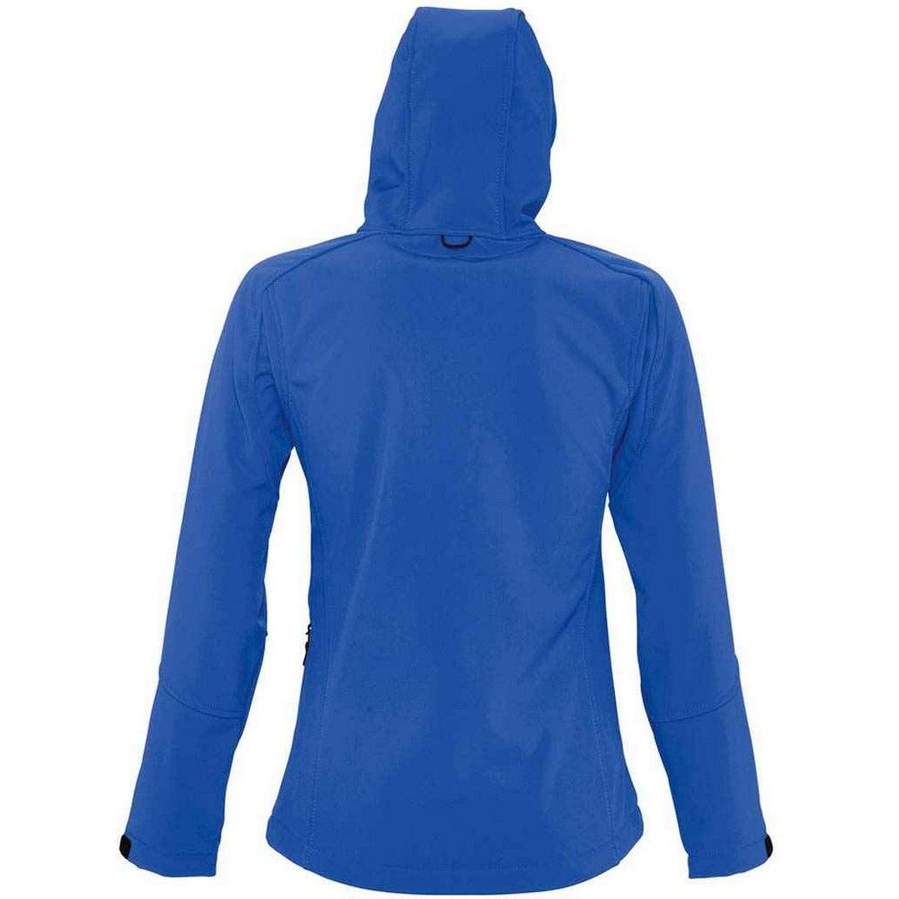 Wasserfeste Softshell-Kapuzenjacke