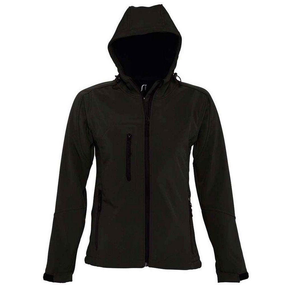 Outdoor-Softshelljacke mit Kapuze