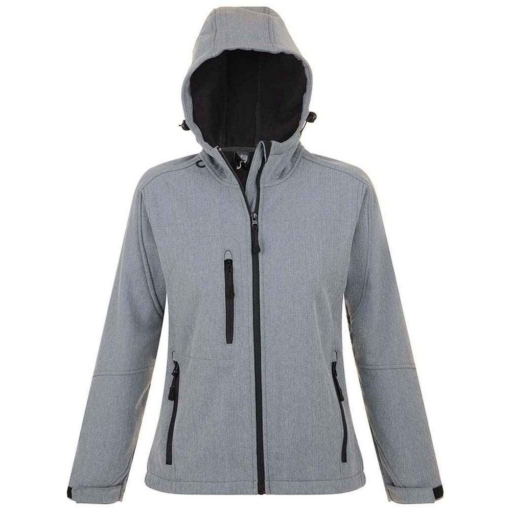 Softshelljacke mit Kapuze für Damen