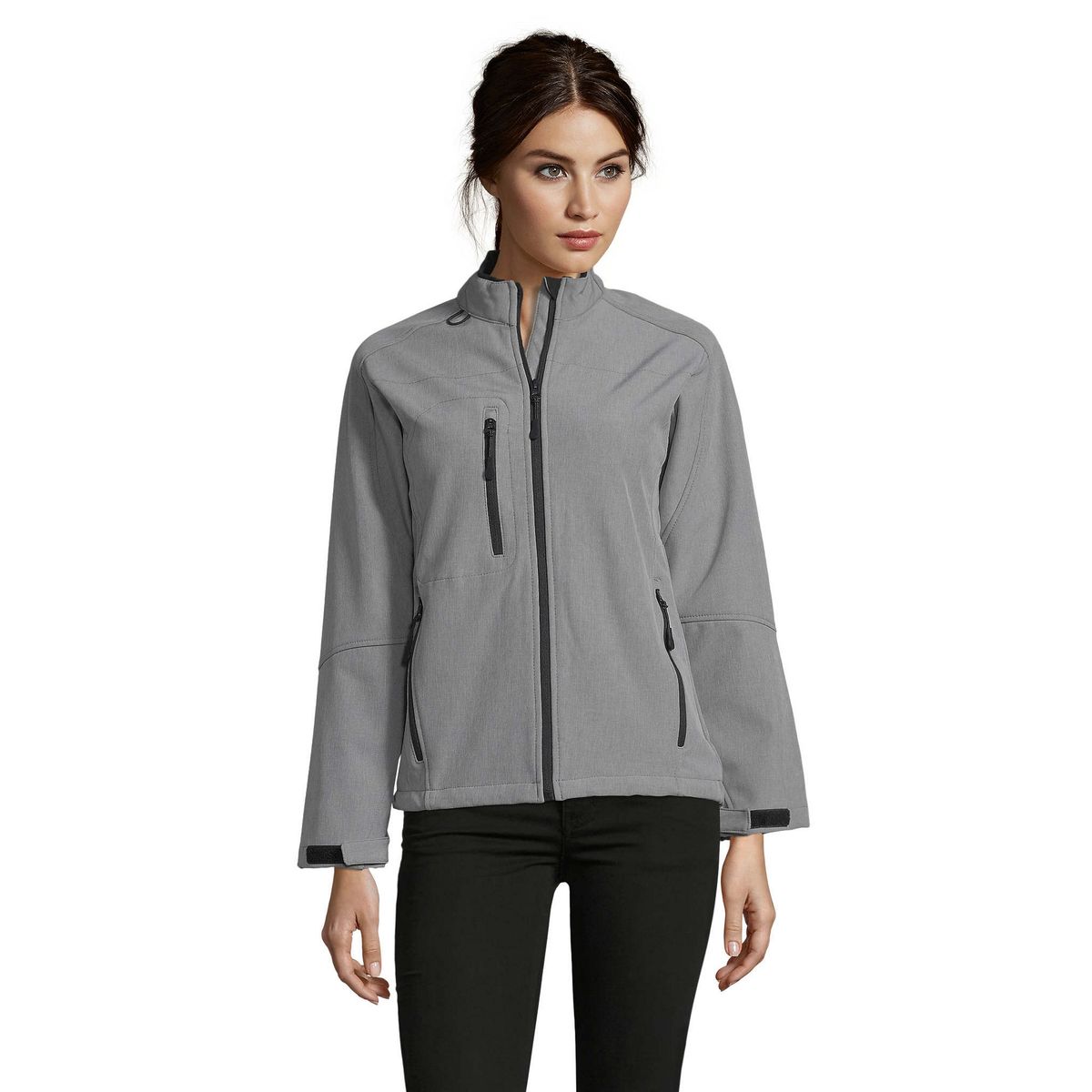 Funktionale Softshelljacke mit Taschen