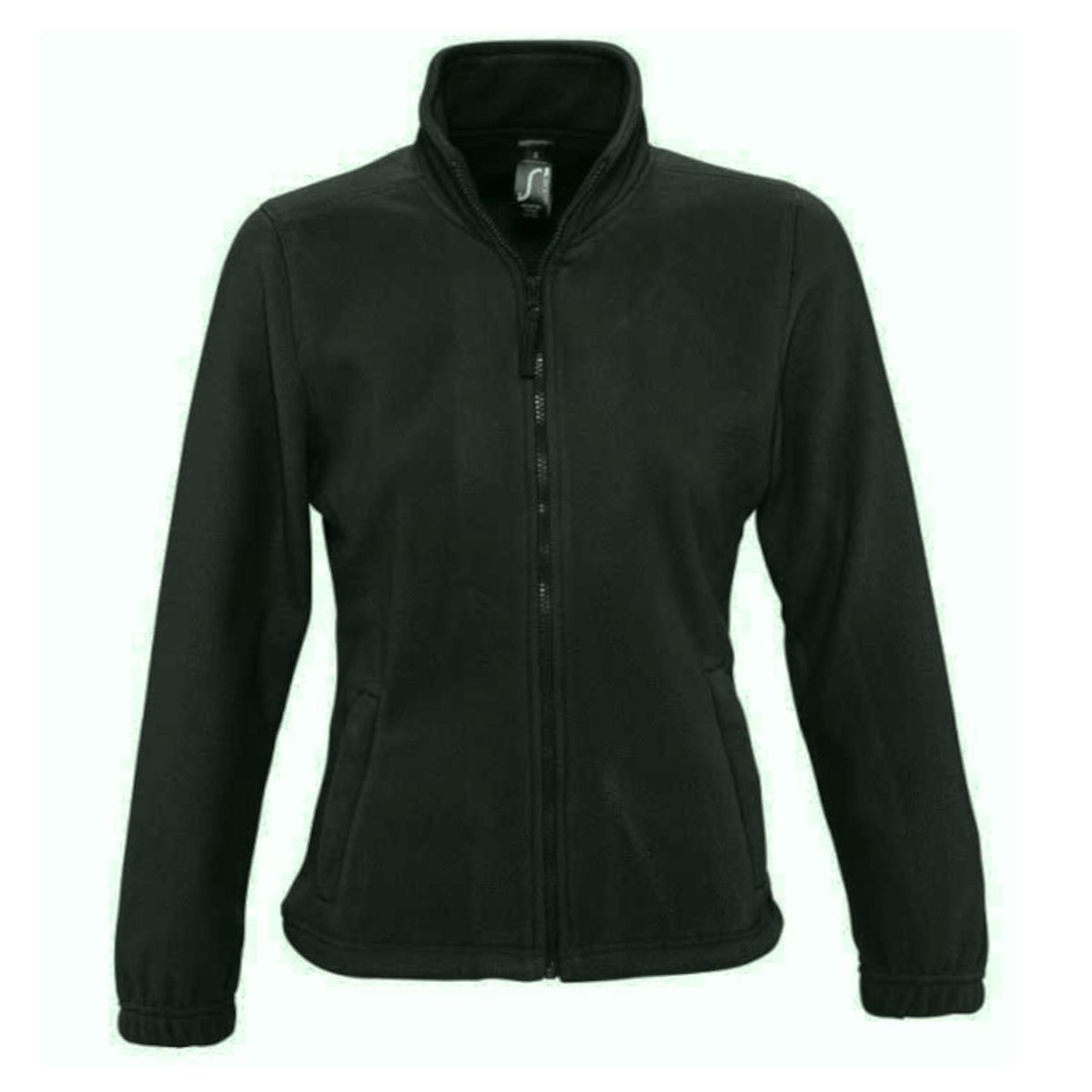 Taillierte Fleecejacke mit Reißverschluss