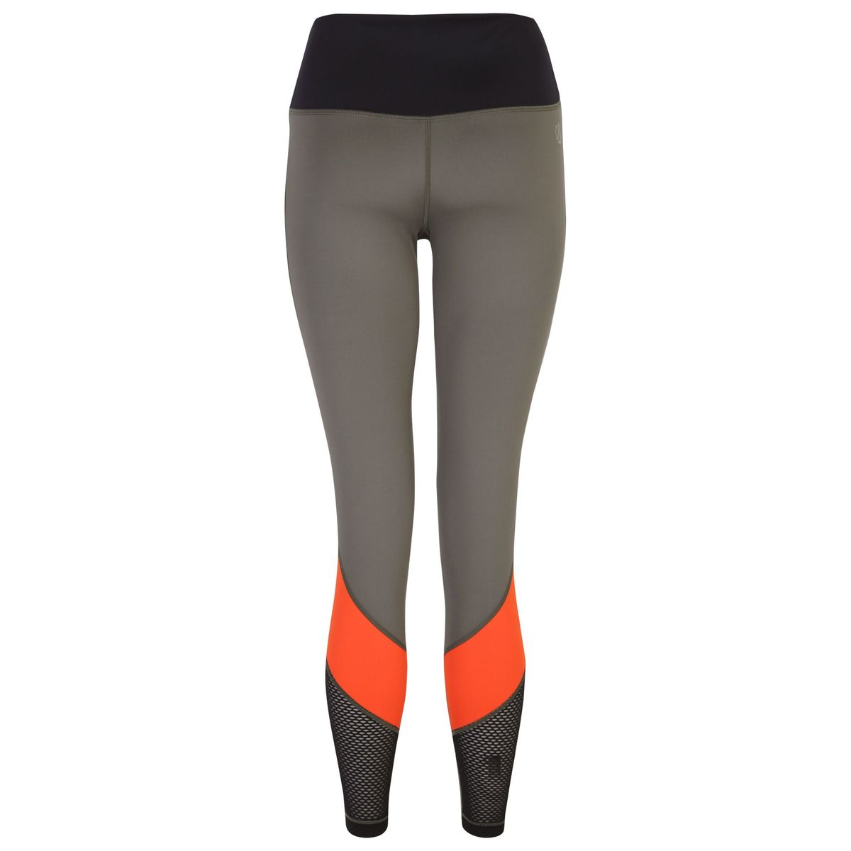 Hoch taillierte Sport-Leggings mit Mesh-Einsätzen