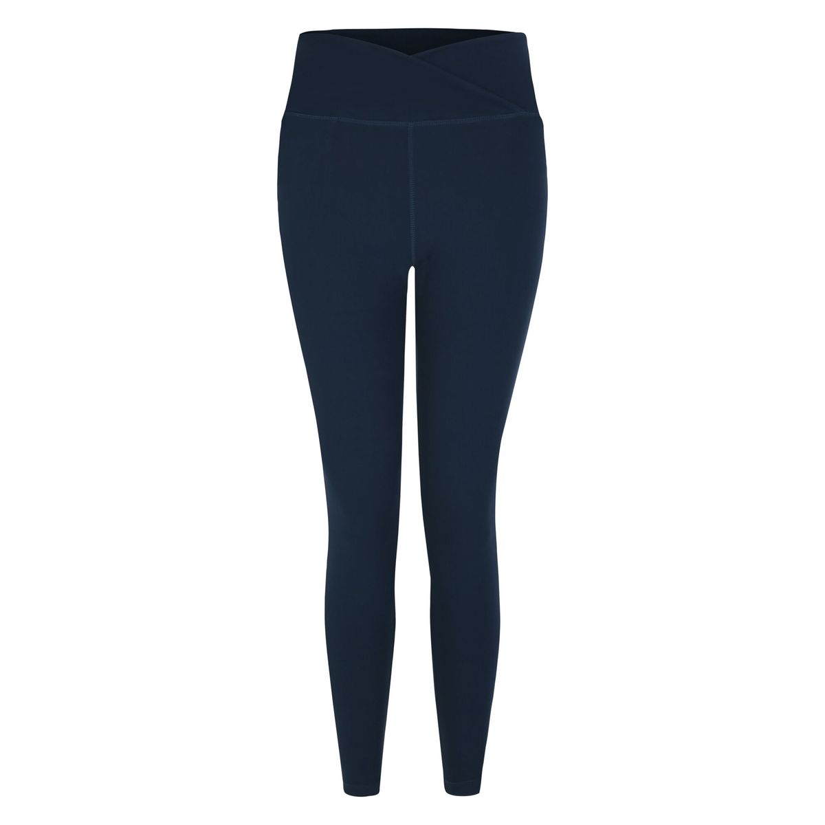 Hochgeschnittene Leggings mit Überkreuz-Bund