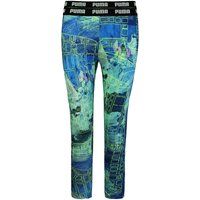 Sportleggings mit technischem Kartendruck