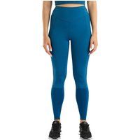 Hochgeschnittene Performance-Leggings mit Rippstruktur