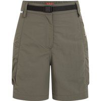 High-Waist Utility Cargo-Shorts