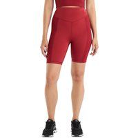 Radlerhose mit hohem Bund und Rippenstruktur