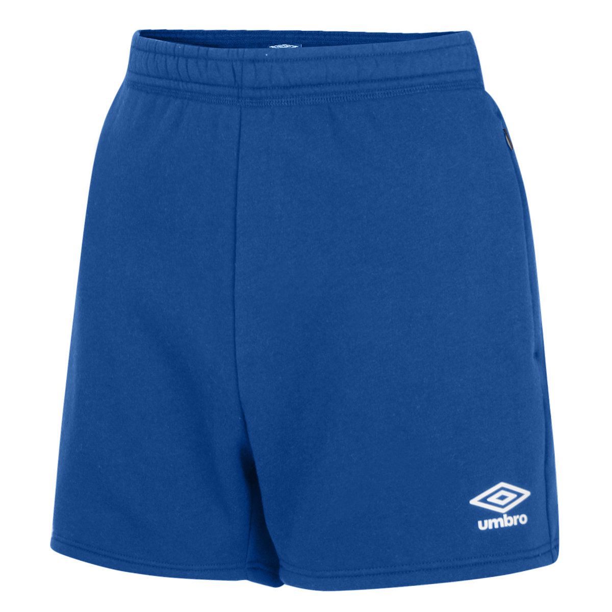 Freizeitshorts aus Baumwollmix mit Logo