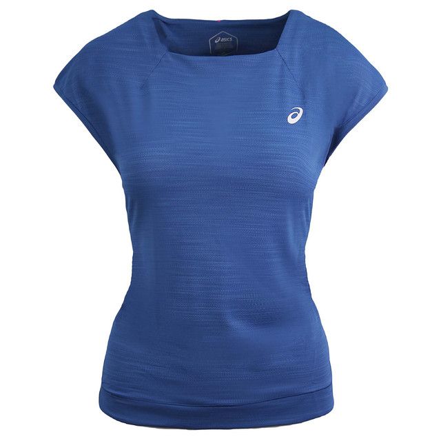 Sport-T-Shirt mit Karree-Ausschnitt