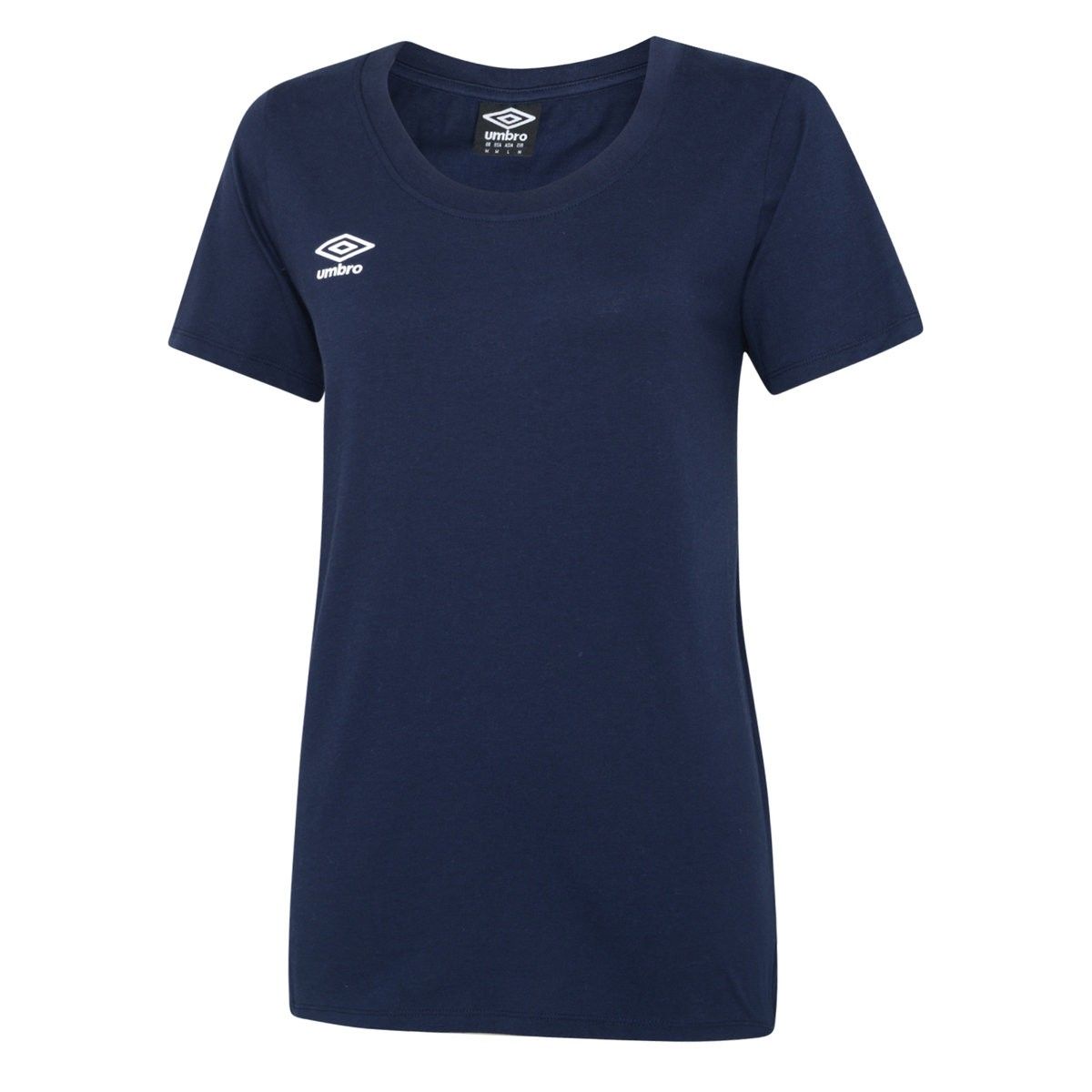 Sportliches Baumwoll-Logo-T-Shirt