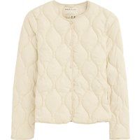 Ultraleichte Steppjacke mit Rundhals