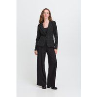 Taillierter Ein-Knopf-Gitterblazer