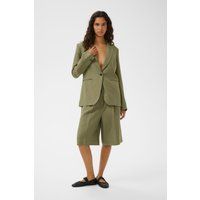 Gerade geschnittener Ein-Knopf-Blazer