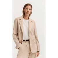 Gestreifter Blazer mit Reverskragen