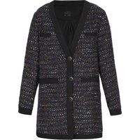 Longline Bouclé-Tweed-Blazer