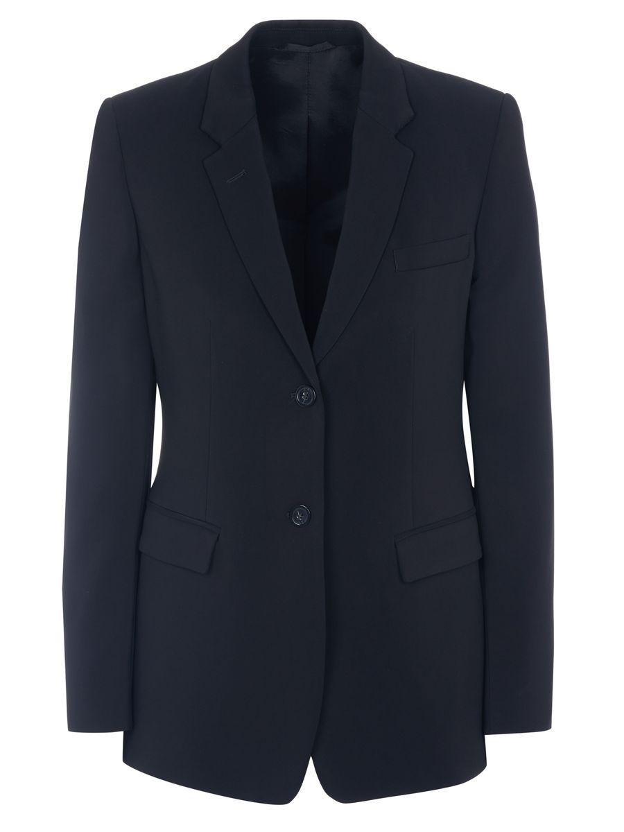 Taillierter einreihiger Blazer mit Reverskragen
