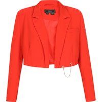 Kurzer Blazer mit Ketten-Akzenten