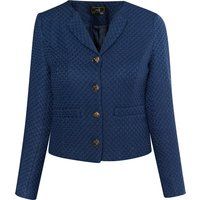 Kurzjacke mit Bouclé-Textur