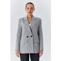 Eleganter Long-Blazer mit Doppelknopfleiste