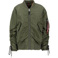 Oversized Utility-Bomber mit Raffung