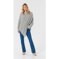 Asymmetrischer strukturierter Oversize-Strick