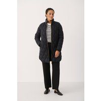 Lange Steppjacke im Relaxed-Fit