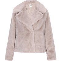 Weiche Kunstfelljacke mit Revers