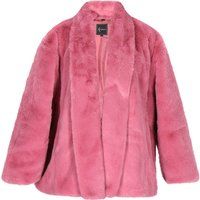 Plüschige Oversized-Kunstfelljacke