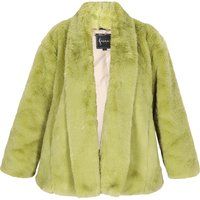 Oversize Kunstfelljacke mit Schalkragen