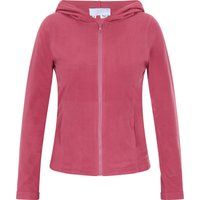 Weiche Fleecejacke mit Kapuze