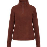 Leichter Fleece-Pullover mit Halbreißverschluss