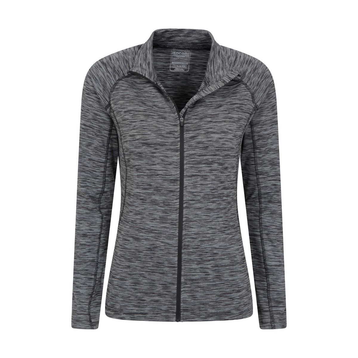 Funktionaler Stretch-Midlayer mit Reißverschluss