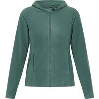 Fleecejacke mit Kapuze und Reißverschluss